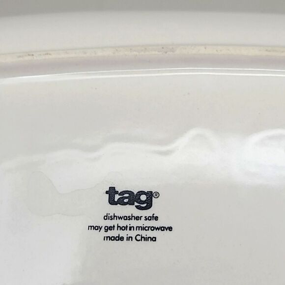 Tag Holiday Platter Home for the Holidays with Charlie Brown Tree - Picture 5 of 6